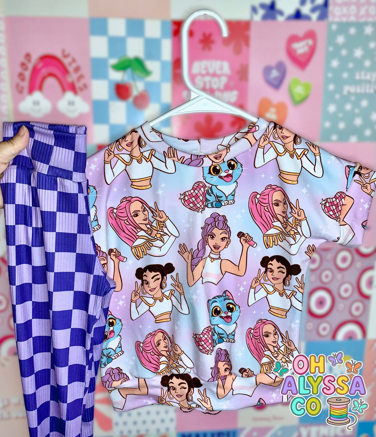 4T Set (leggings + Dolman Top)