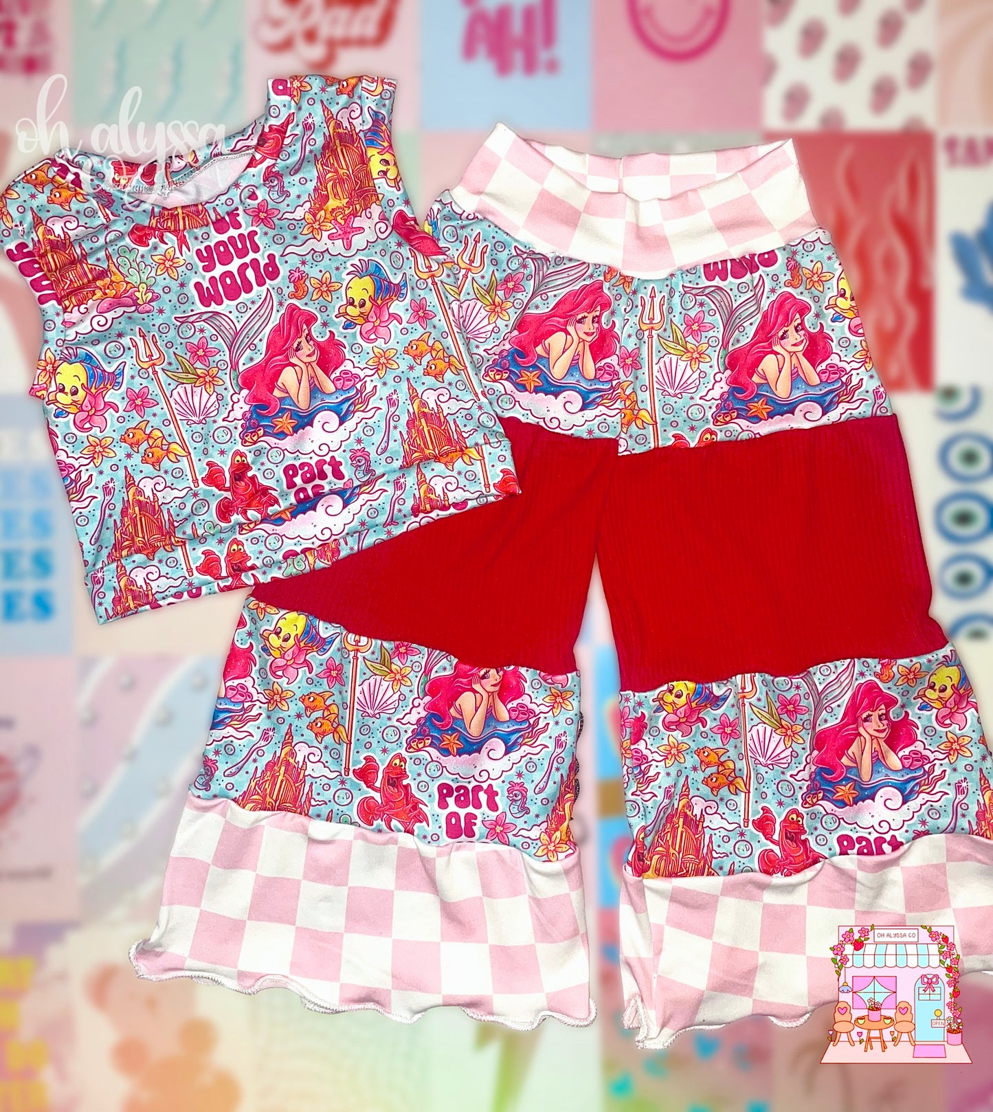 2T mermaid Set