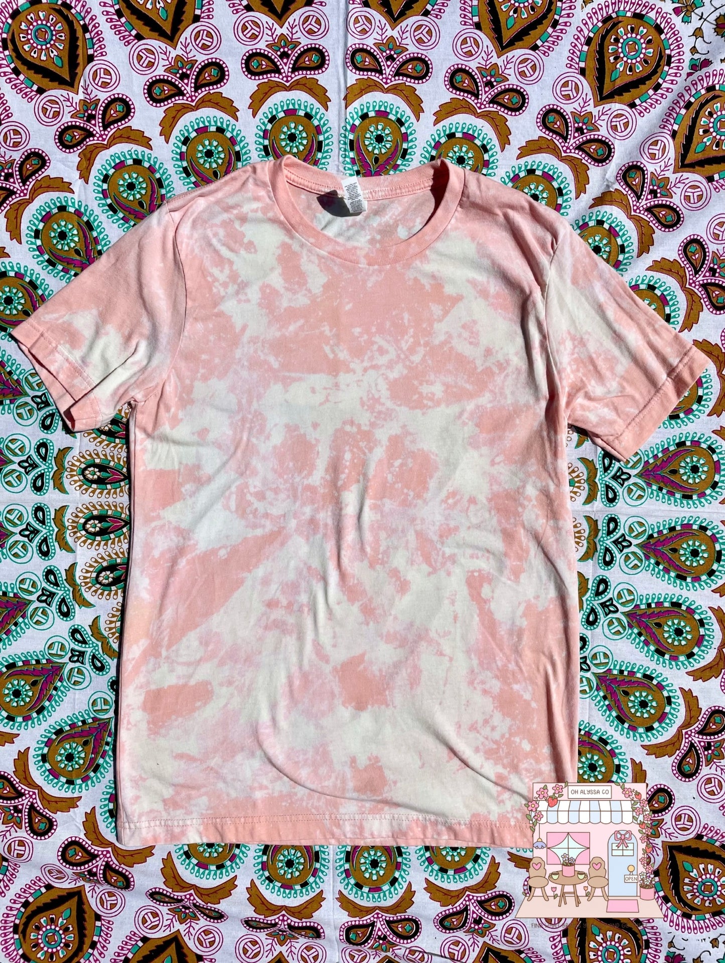 MEDIUM Peach Splash