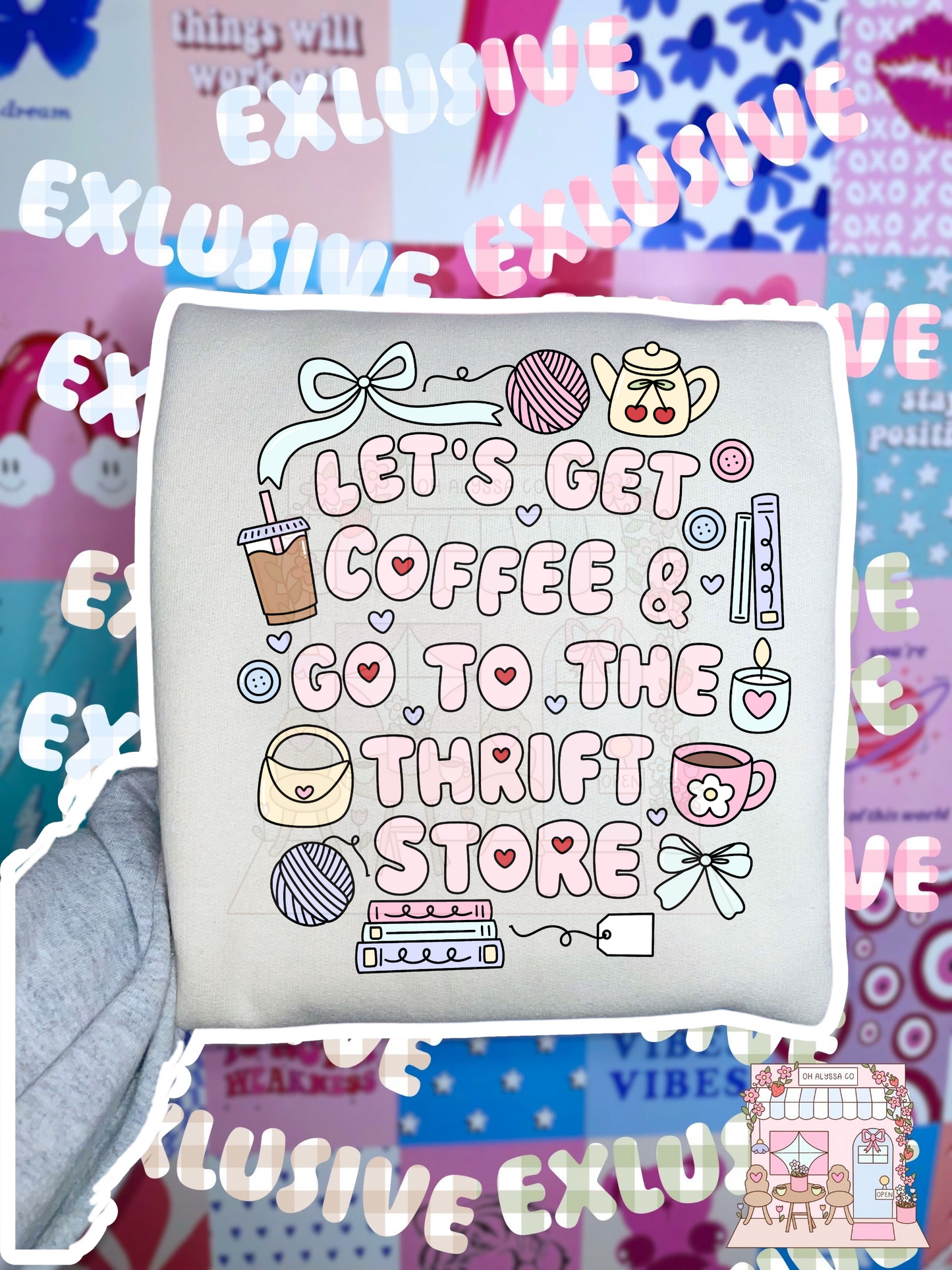 Let’s get coffee and go to the thrift store EXCLUSIVE