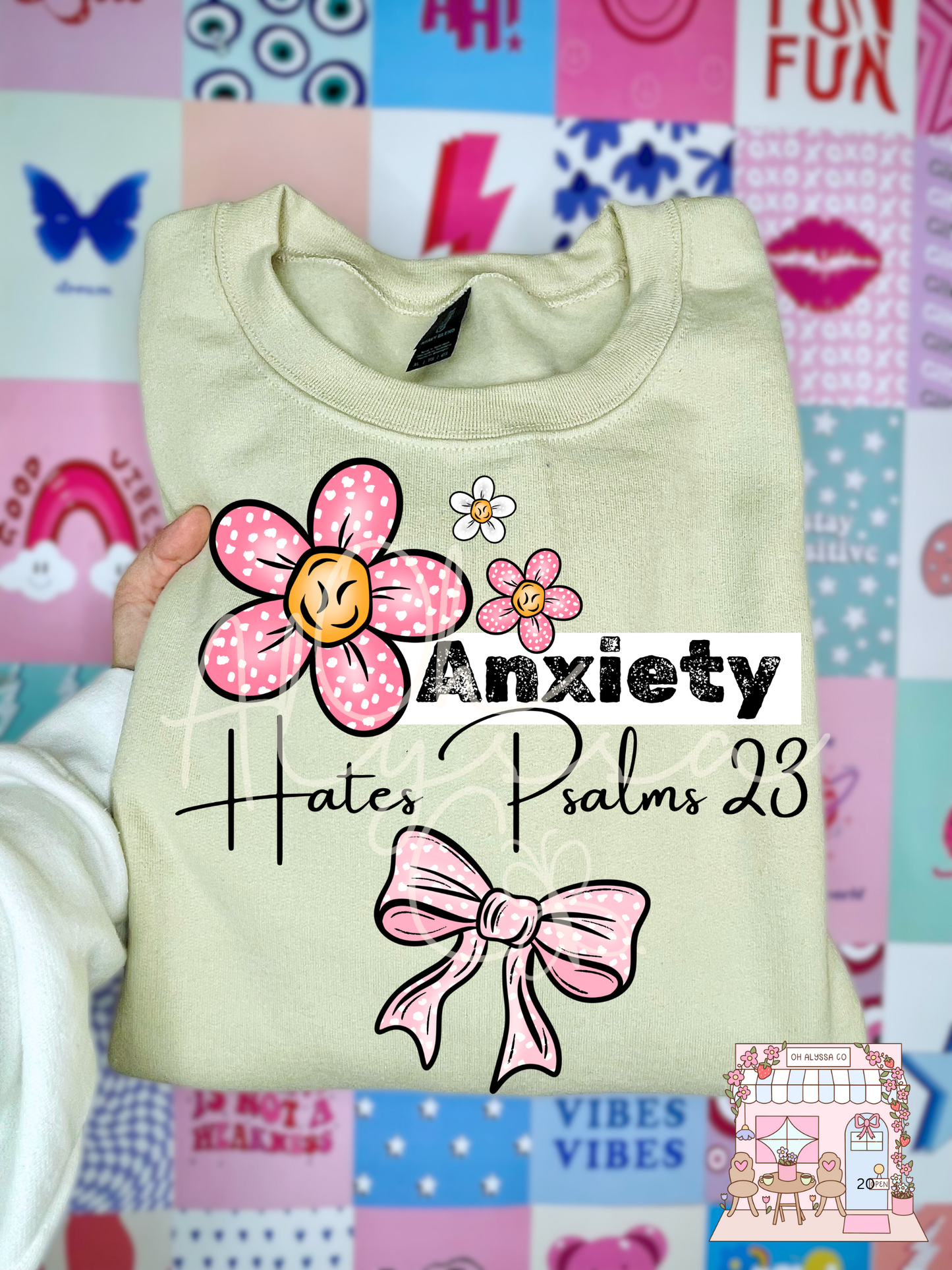 Anxiety hates Psalms 23