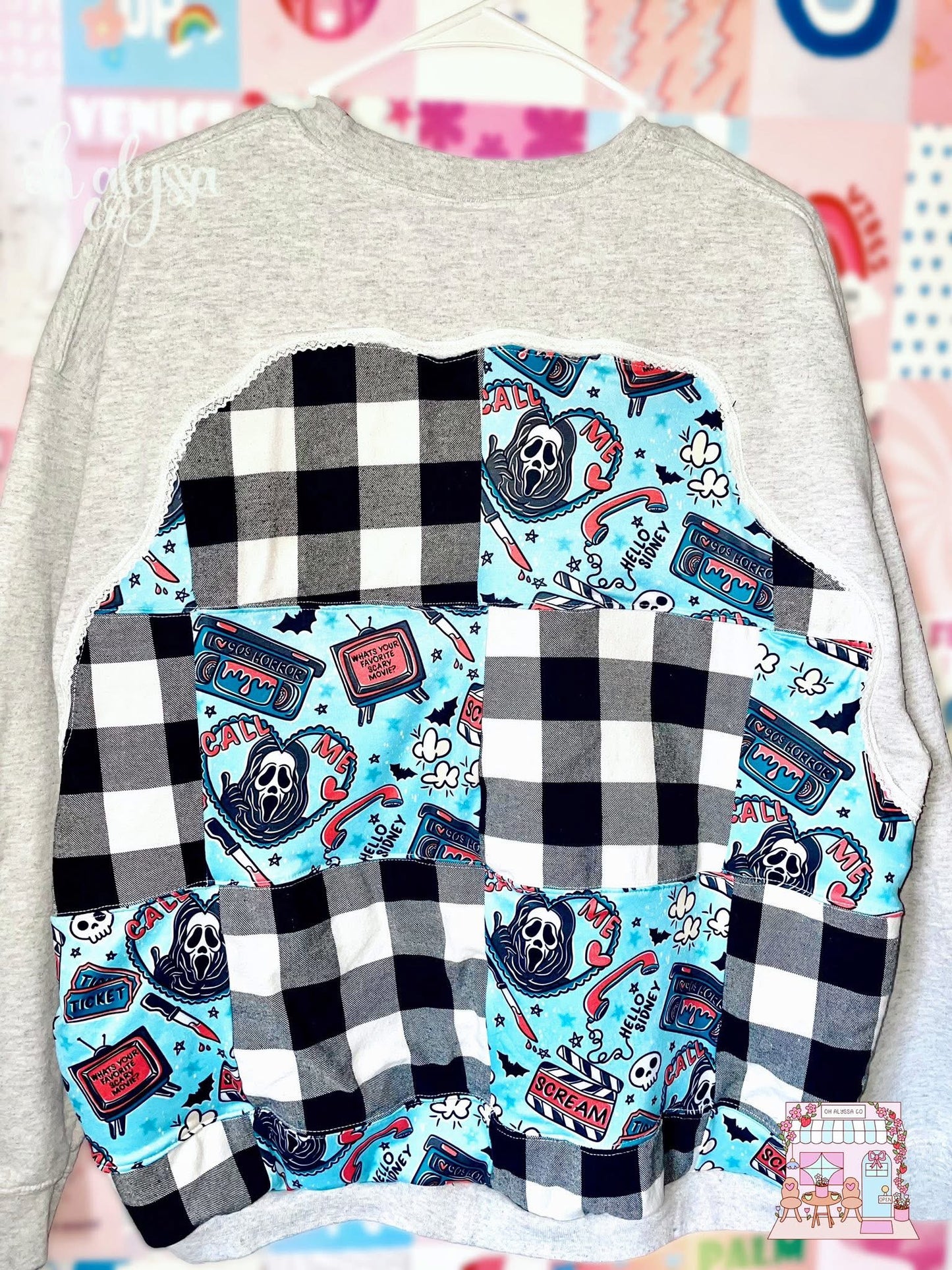 xlarge Ghostface upcycle