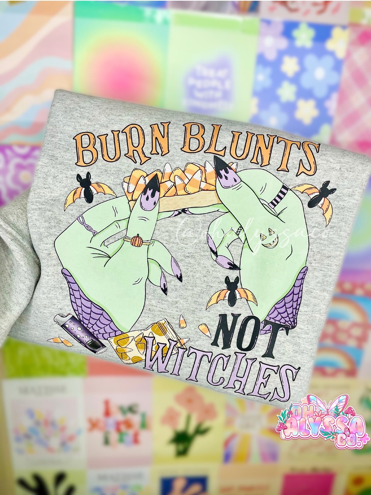 Burn blunts not witches