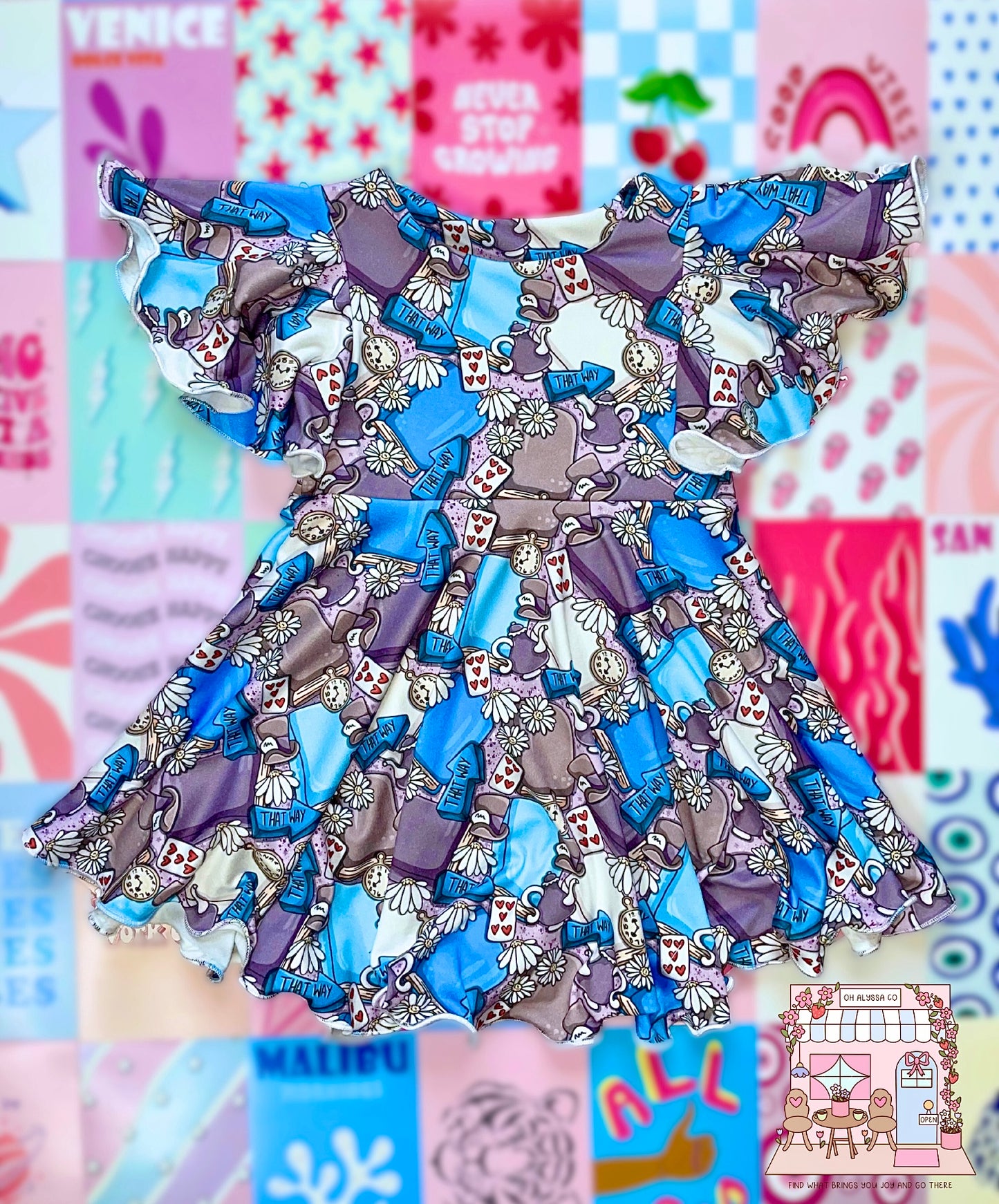 3T butterfly Dress