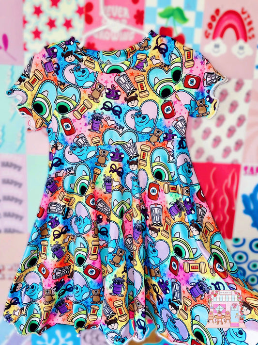 3t monster dress