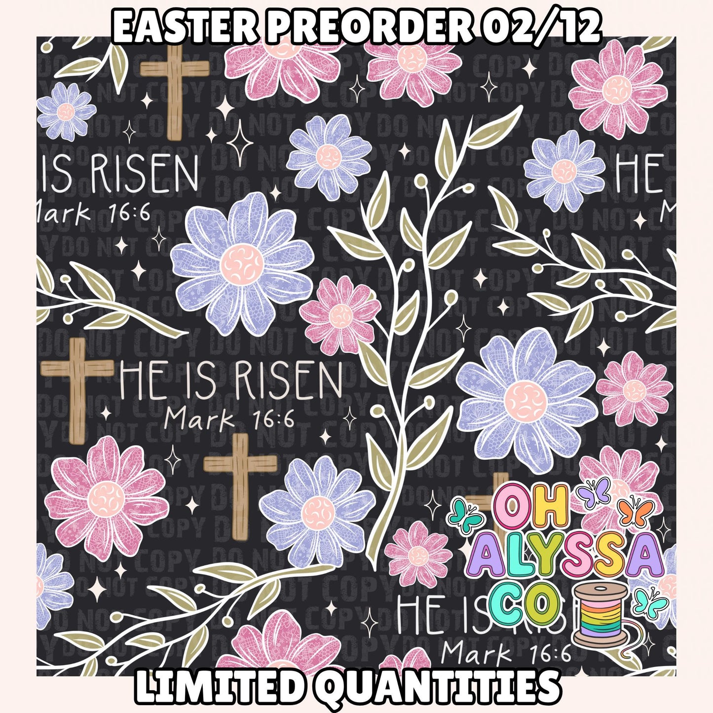 EASTER SALE (Add size to notes)