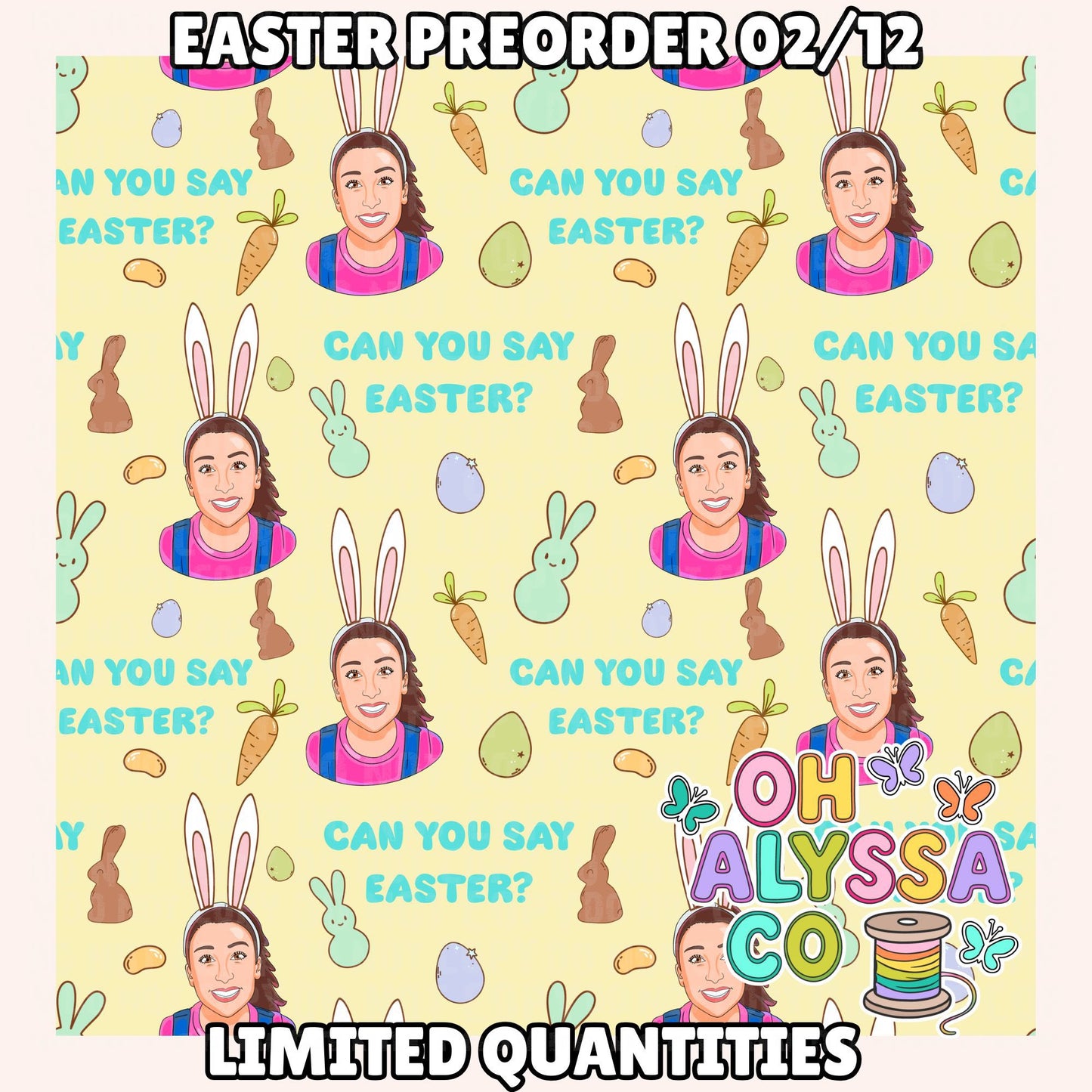 EASTER SALE (Add size to notes)