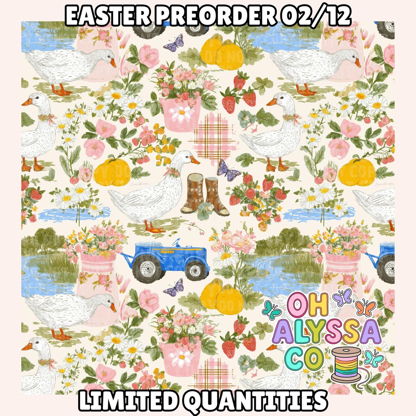 EASTER SALE (Add size to notes)