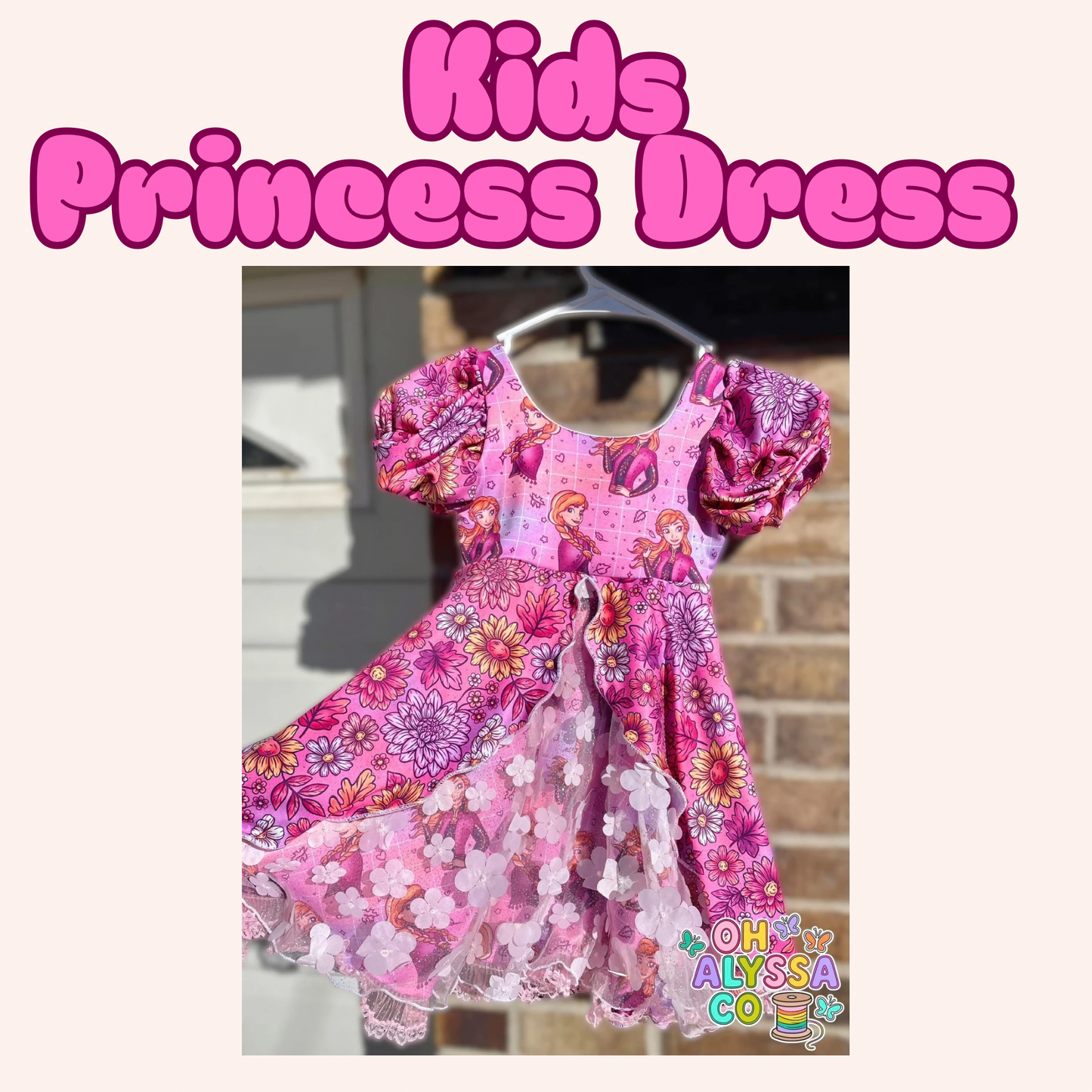 Princess Dress CUSTOM