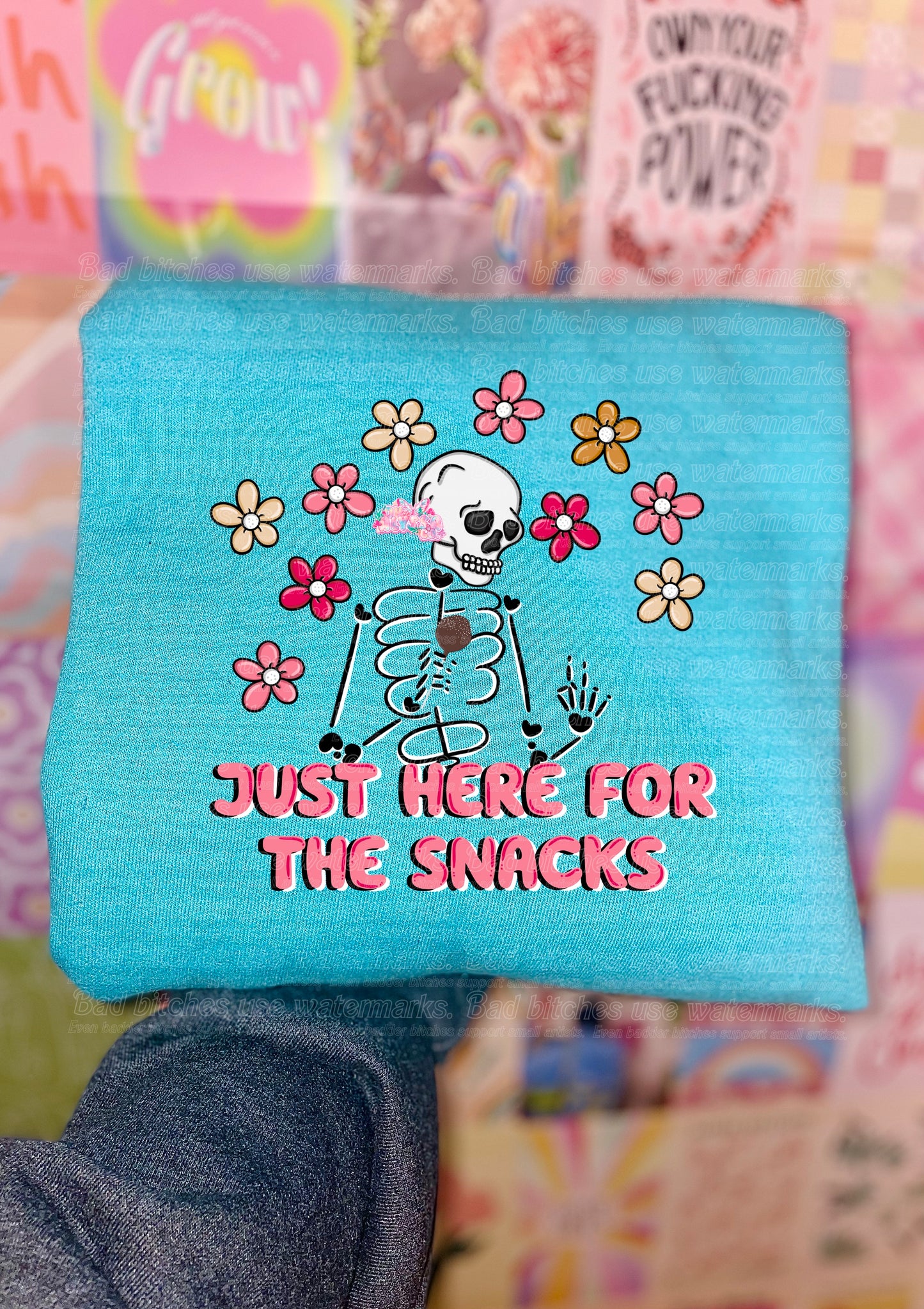 Just here for the snacks