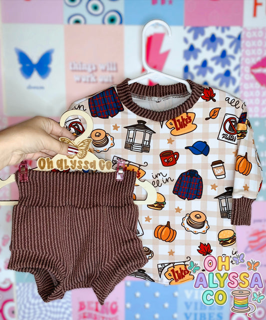 9/12M Oversized Longsleeve + Bummies