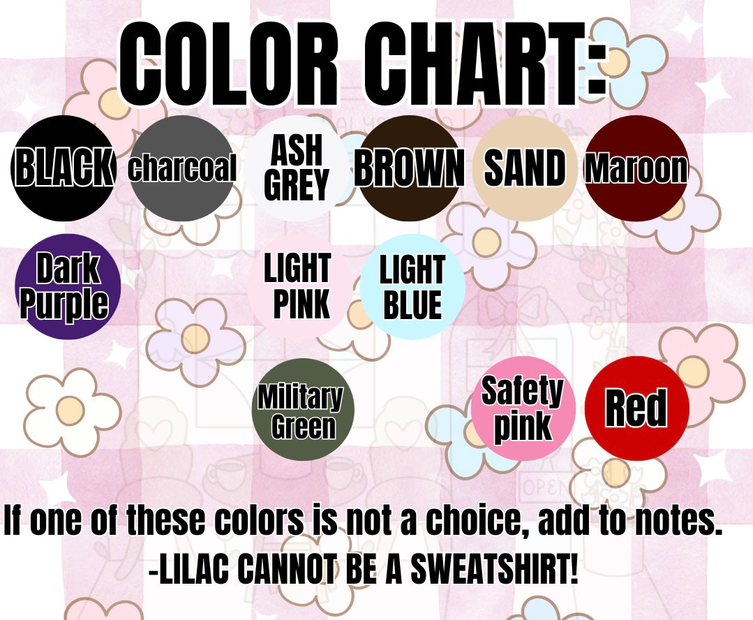 CUSTOM SWEATSHIRT S-3XL