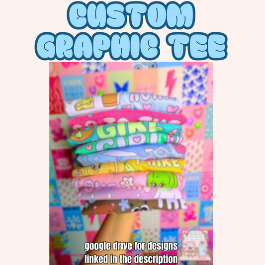 CUSTOM GRAPHIC CC TEE S-3XL