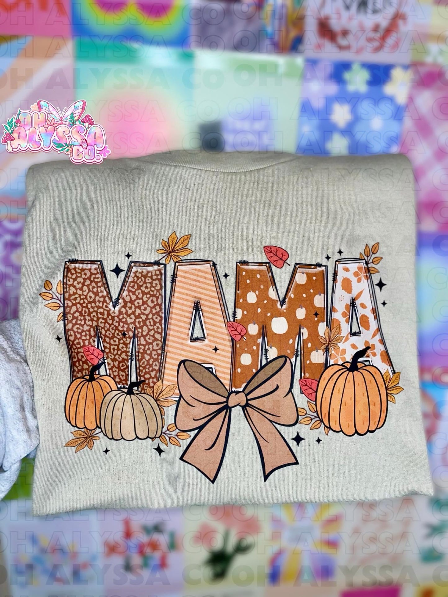 Fall Mama Coquette Bow