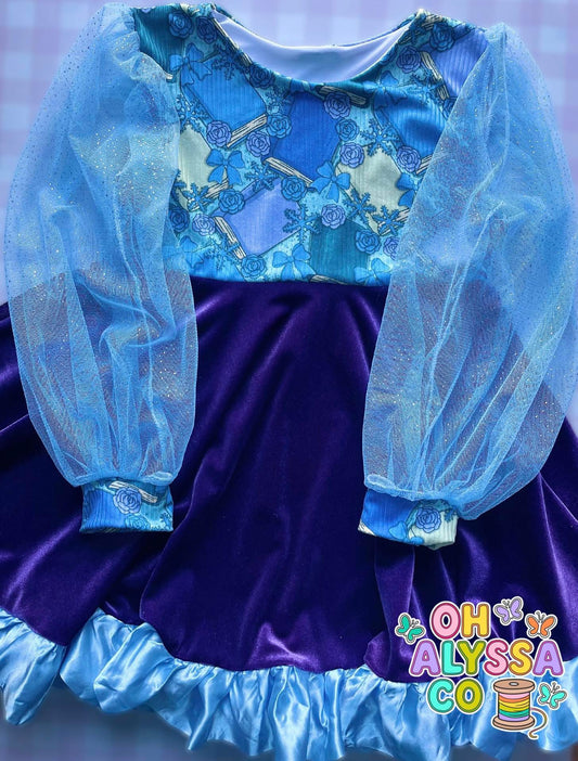 8Y OOAK FREEZE SISTERS PEPLUM