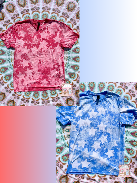 Red & blue Star Splash