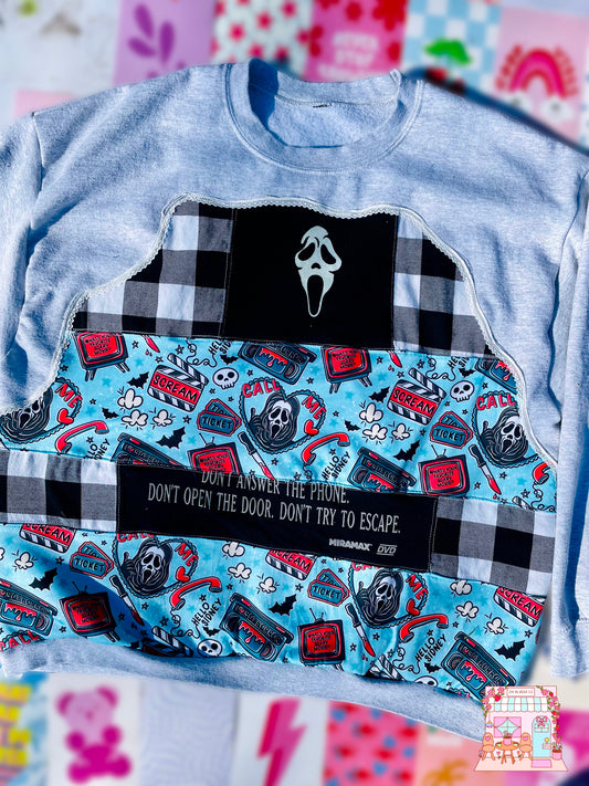 xlarge Ghostface upcycle